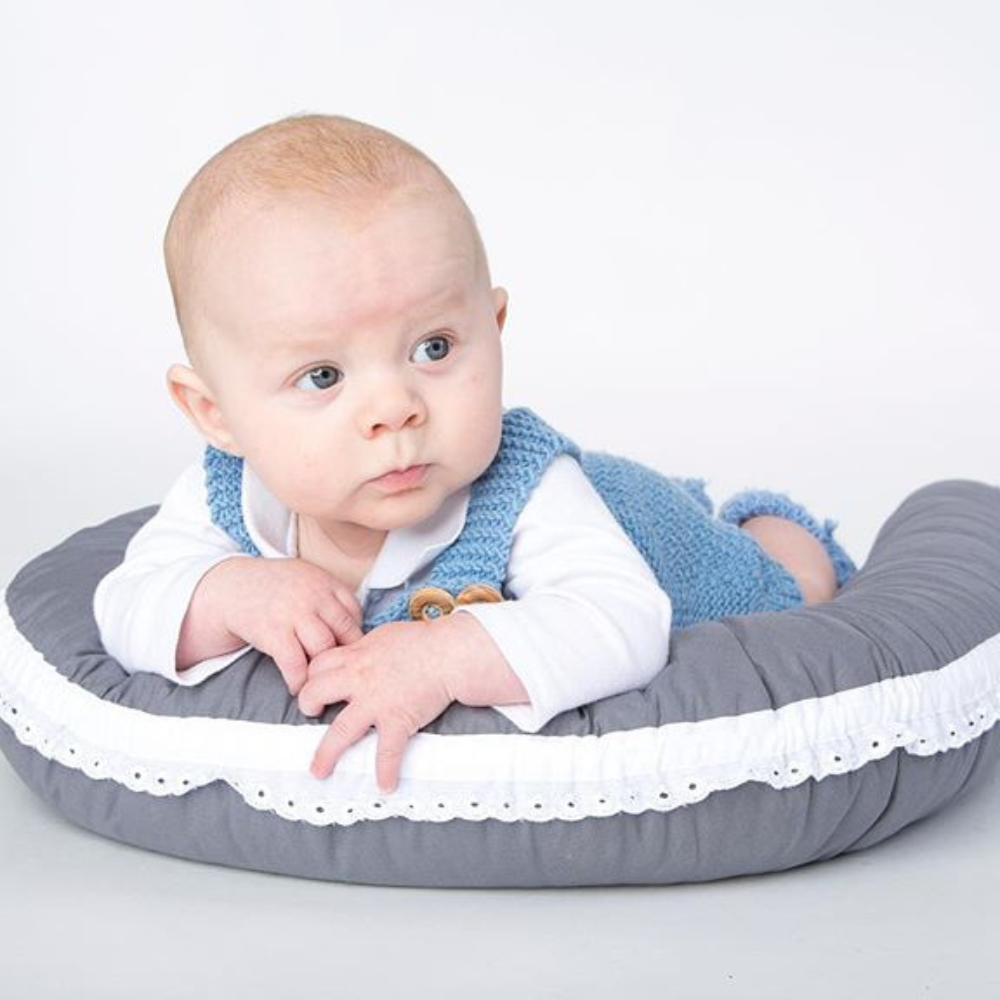 Ask Babynest | Mørkegrått babynest