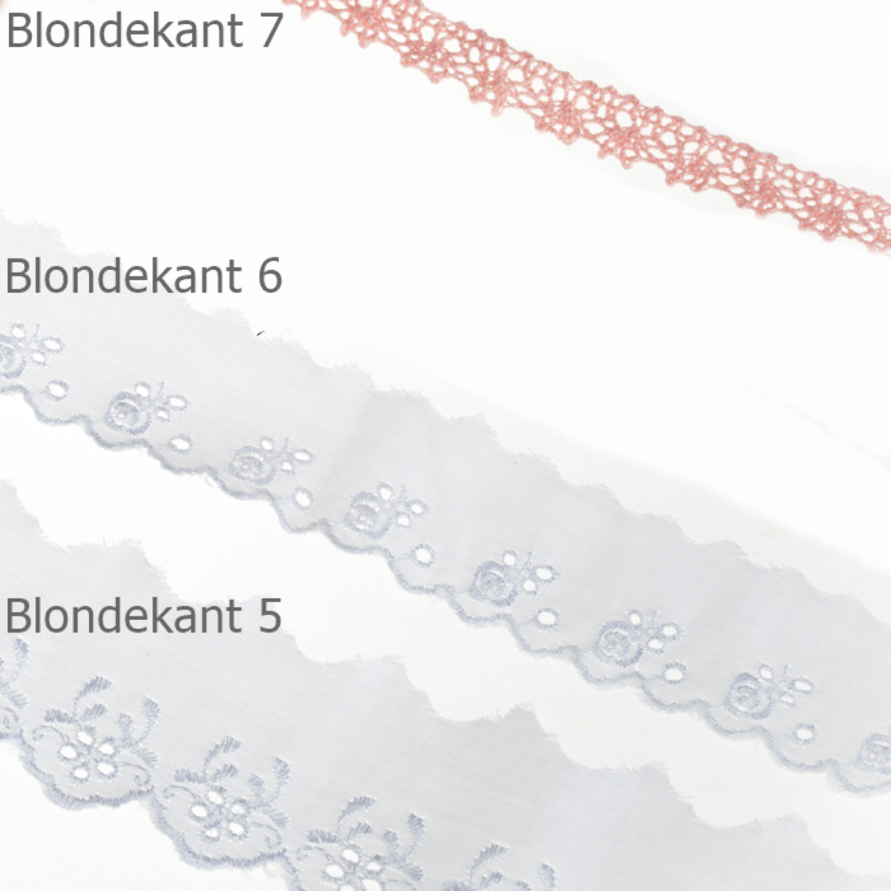 Blondekant (sys på babynestet du bestiller)